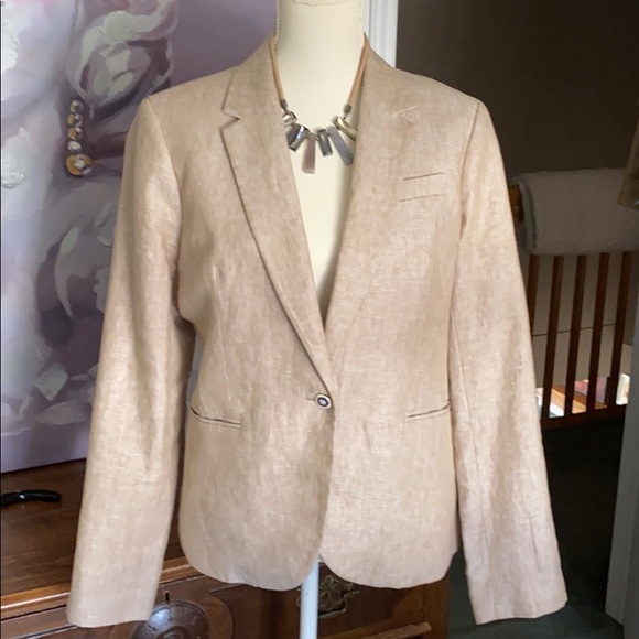 Beautiful Lined J Crew linen blazer
